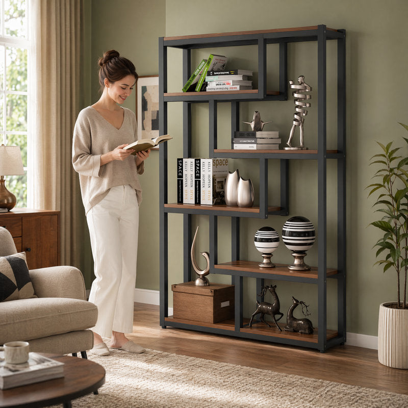 Elex Geometric Bookcase