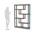 Elex Geometric Bookcase
