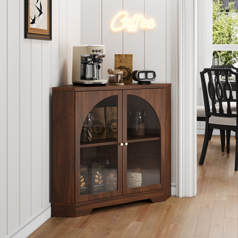 2 - Door Corner Accent Cabinet