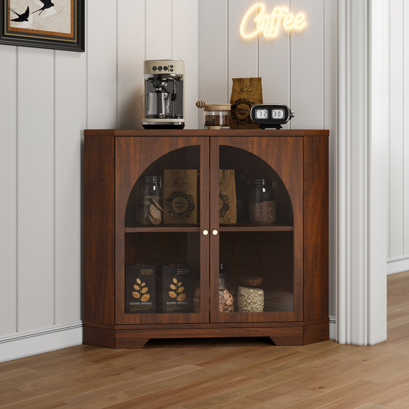 2 - Door Corner Accent Cabinet