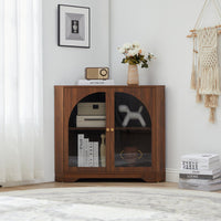 2 - Door Corner Accent Cabinet