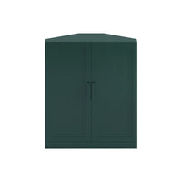Corner Storage Cabinet, Stackable Corner Shelf for Living Room, Bedroom, Kitchen, Solid