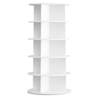 7-Tier Rotating Shoe Rack Tower, 360° Spinning Organizer