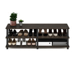 3-Tier Shoe Rack, 18-Pair Capacity