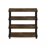 4-Tier Stackable Shoe Rack, 9-12 Pair