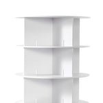 5-Tier Rotating Shoe Rack Tower, 360° Spinning Organizer