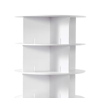 5-Tier Rotating Shoe Rack Tower, 360° Spinning Organizer