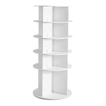 5-Tier Rotating Shoe Rack Tower, 360° Spinning Organizer
