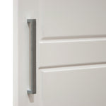 Extra Large 100% Solid Wood 6-Door Mirrored Wardrobe Closet System