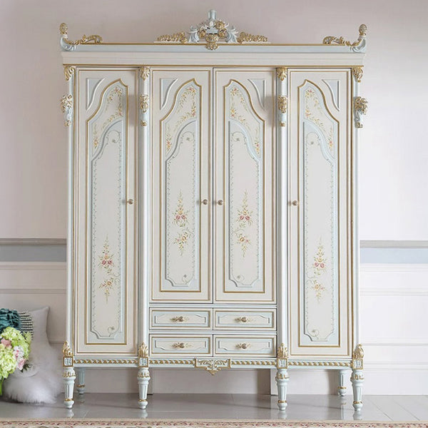 French Retro Light Luxury Wardrobe