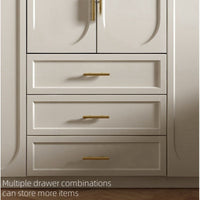Modern Simple Solid Color Fashion Wardrobe