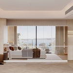 126” W Large Wardrobe With 16 Mirror Door