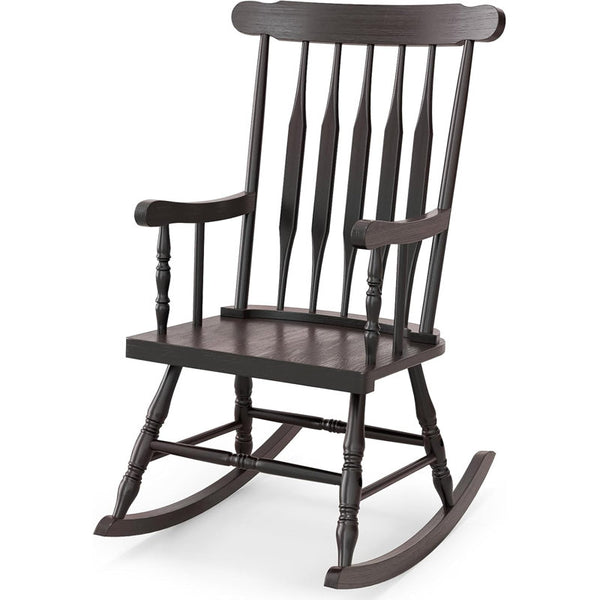 Classic Solid Wood Rocking Chair