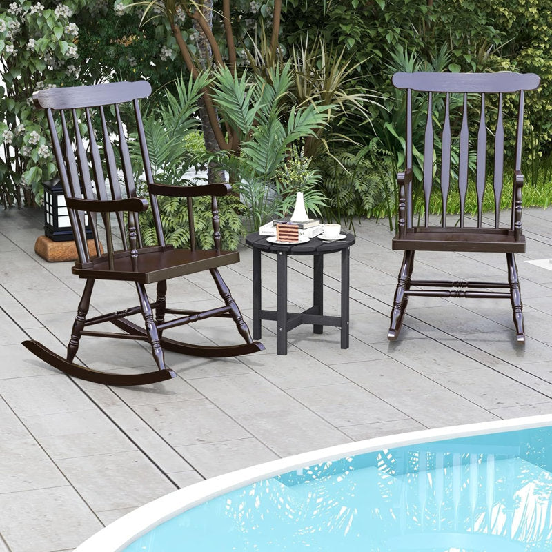 Classic Solid Wood Rocking Chair
