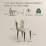 Italian Lucca Natural Stone 6 Seater Dining Table Set