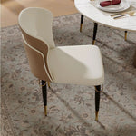 Italian Lucca Natural Stone 6 Seater Dining Table Set