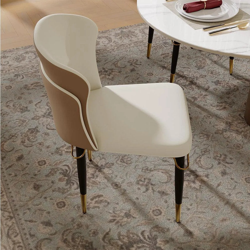 Italian Lucca Natural Stone 6 Seater Dining Table Set