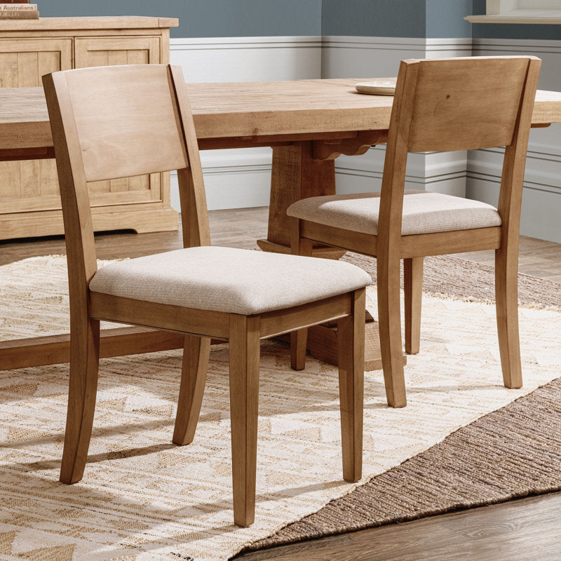 Penang Malaysian Solid Wood Round 4 Seater Dining Table Set