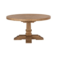 Penang Malaysian Solid Wood Round 4 Seater Dining Table Set
