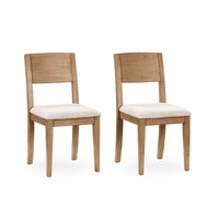 Penang Malaysian Solid Wood Round 4 Seater Dining Table Set