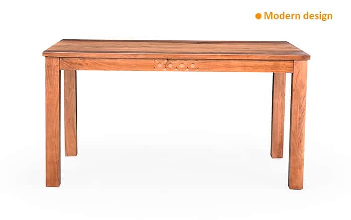 Dallas Extendable Glass 6 Seater Dining Table Set with Chairs