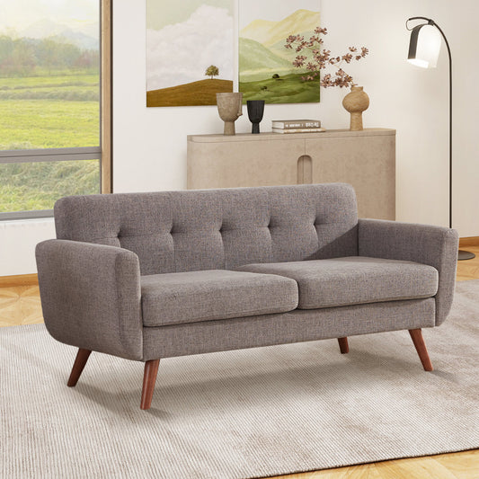 Jadier 66" Upholstered Square Arm Loveseat
