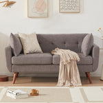 Jadier 66" Upholstered Square Arm Loveseat