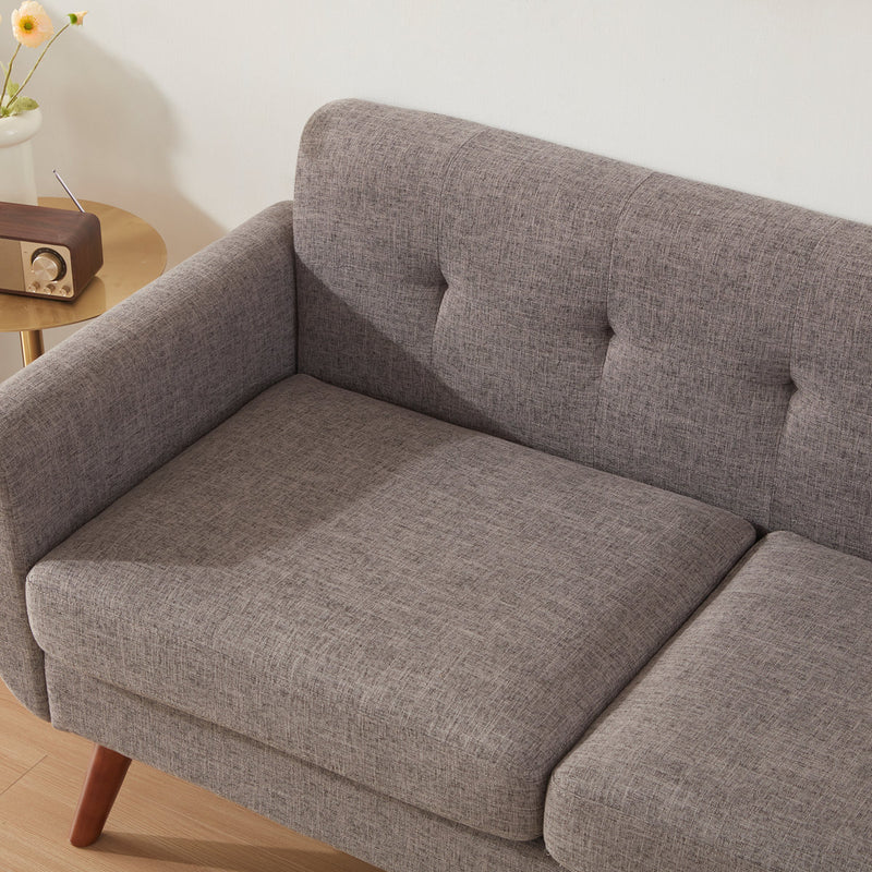 Jadier 66" Upholstered Square Arm Loveseat