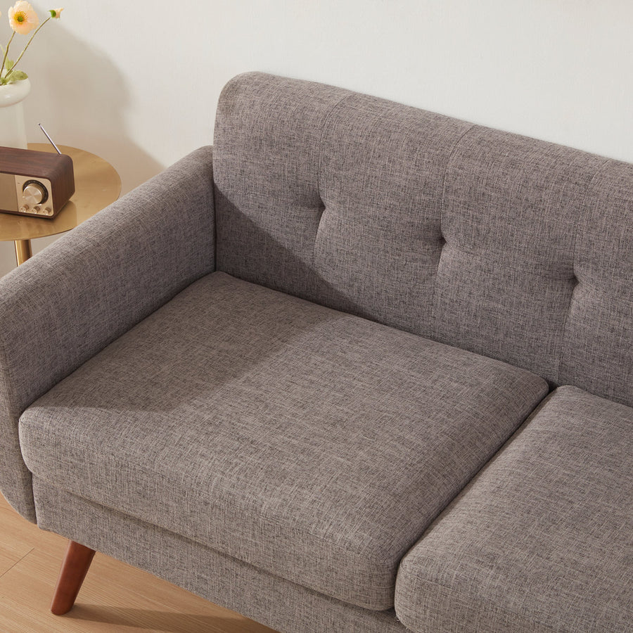 Jadier 66" Upholstered Square Arm Loveseat