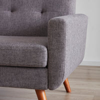 Jadier 66" Upholstered Square Arm Loveseat