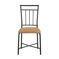 Louise Traditional 5-Piece Wood & Metal Dining Set