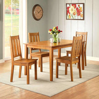 5-Piece Wooden Dining Set
