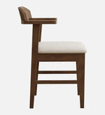 Solid Wood 4 Seater Dining Set In Marble Finish