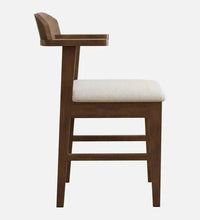 Solid Wood 4 Seater Dining Set In Marble Finish
