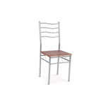 5 Piece Dining Table Set Wood Metal