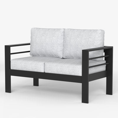 Alturas Standalone Product 50" Wide Outdoor Loveseat