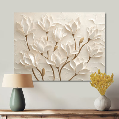 Magnolia Tree Metal Wall Print