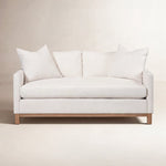 Lagoa 60" W Modern Upholstered Square Arm Loveseat