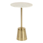 Cemil Marble Top End Table