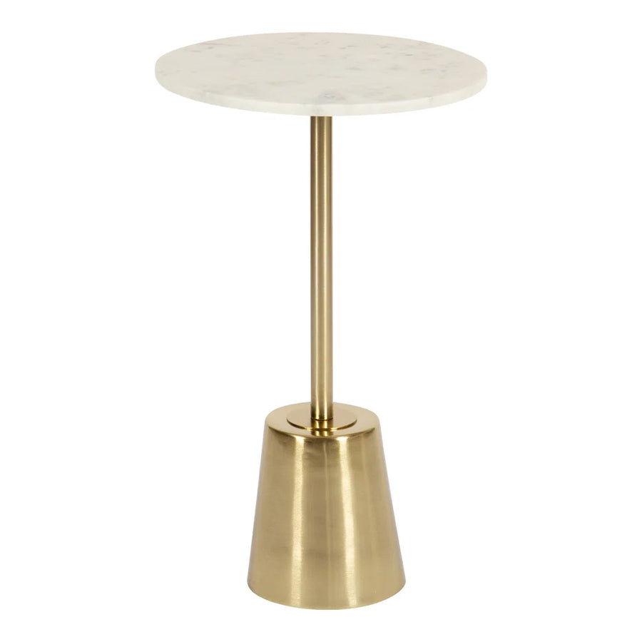 Cemil Marble Top End Table