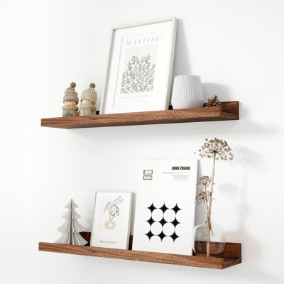 3-Tier Oval Metal Floating Wall Shelf with Towel Bar