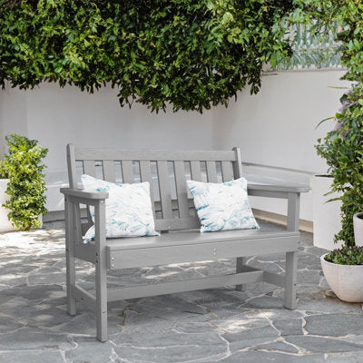 Genivieve HDPE Outdoor Bench