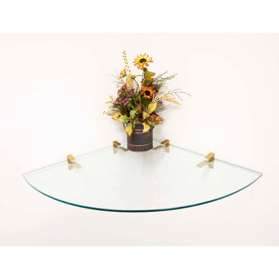 Glass Corner Shelf - Corner Shelf