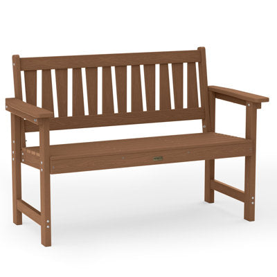 HIPS Outdoor Garden Benches For Indoor Outside Patio Front Porch Backyard Park