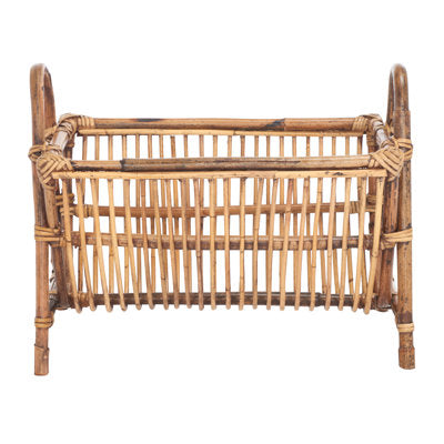 Hadlock Solid Wood Free Standing Magazine Rack