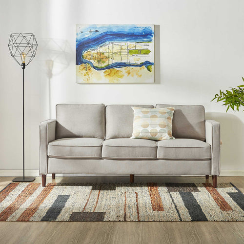 Hana 78" Square Arm Sofa