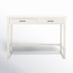 Handler 2-Drawer Writing Desk with Shelves