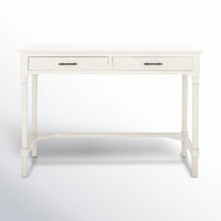 Handler 2-Drawer Writing Desk with Shelves