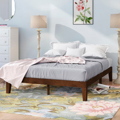 Harlow Solid Wood Platform Bed - Luxury Arts