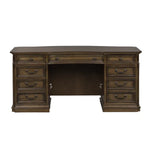 Classic Executive Office Desk with Locking File Drawer